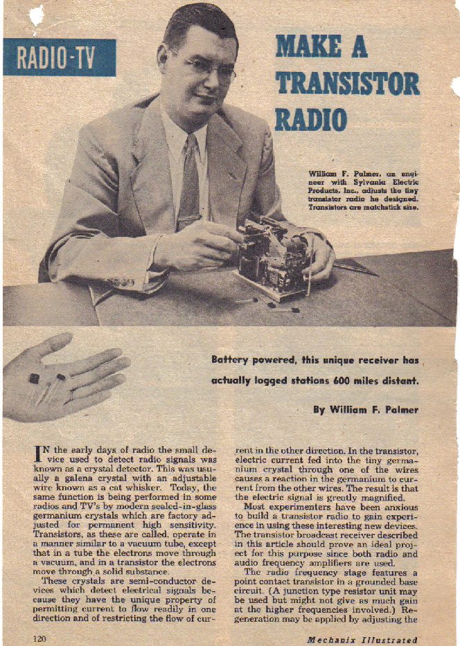 Pdf Transistor Radio